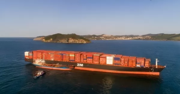 container ship